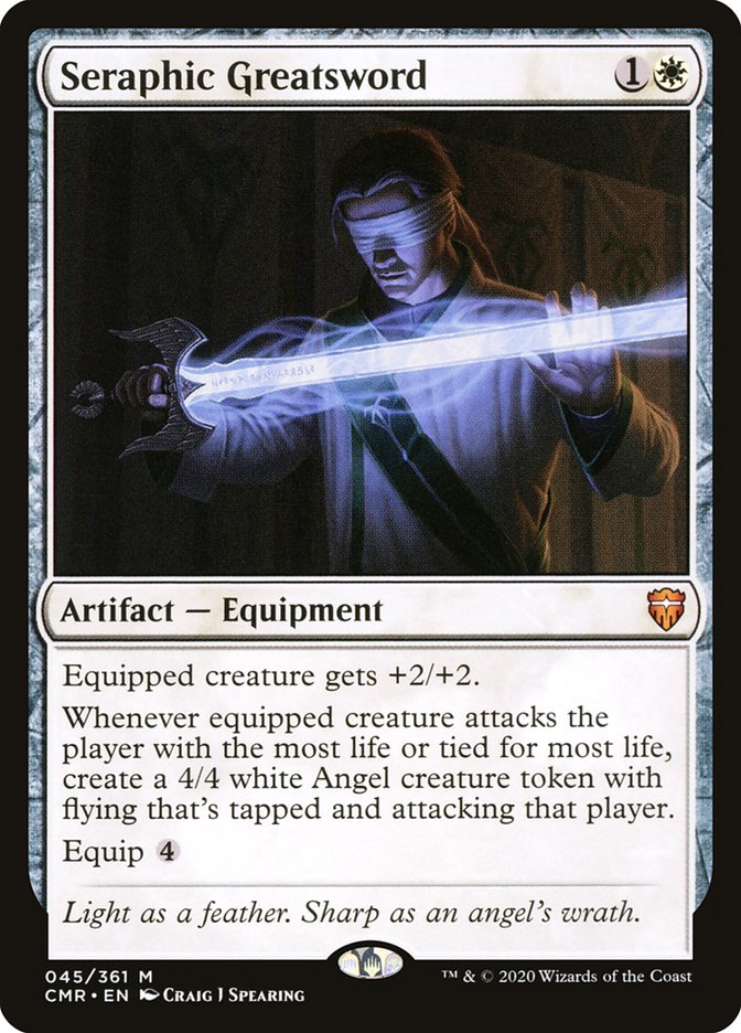Seraphic Greatsword [Commander Legends] | Jomio and Rueliete's Cards and Comics