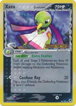 Xatu (25/101) (Delta Species) (Stamped) [EX: Dragon Frontiers] | Jomio and Rueliete's Cards and Comics
