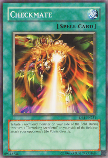 Checkmate [DR1-EN251] Common | Jomio and Rueliete's Cards and Comics