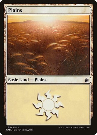 Plains (285) [Commander Anthology] | Jomio and Rueliete's Cards and Comics