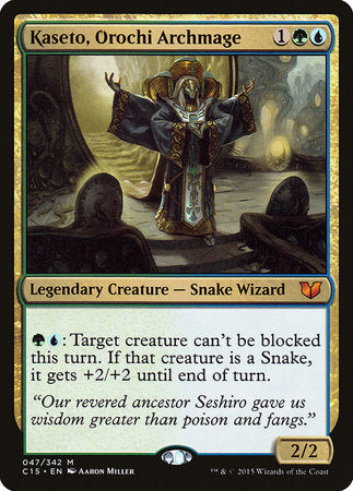 Kaseto, Orochi Archmage [Commander 2015] | Jomio and Rueliete's Cards and Comics