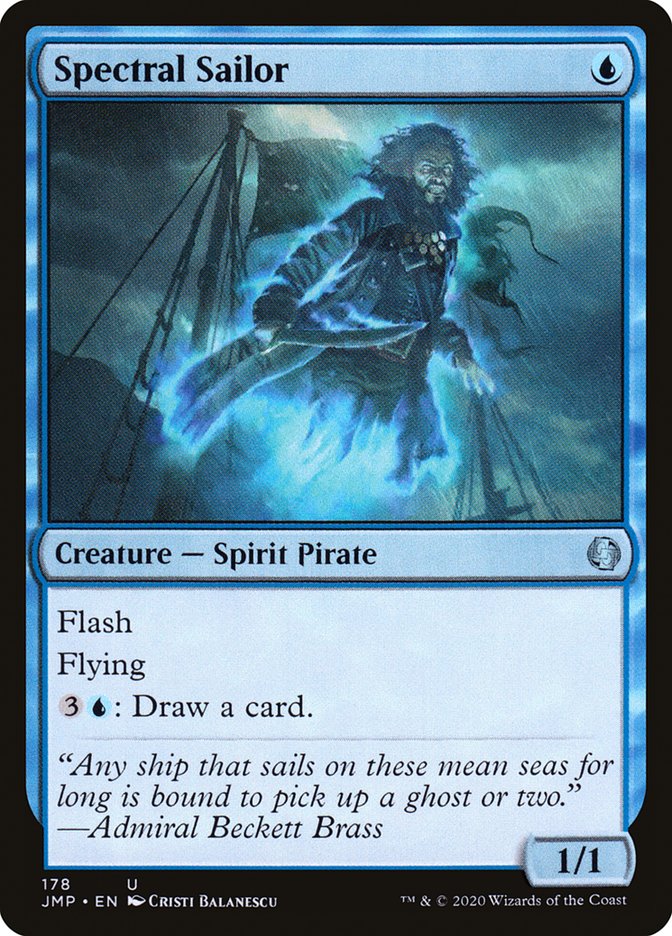 Spectral Sailor [Jumpstart] | Jomio and Rueliete's Cards and Comics