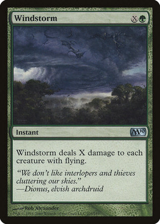 Windstorm [Magic 2010] | Jomio and Rueliete's Cards and Comics