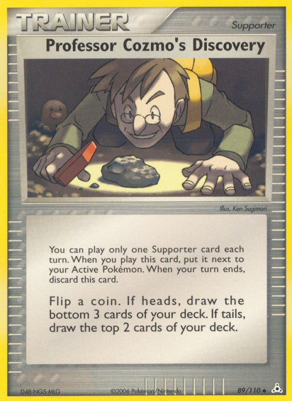 Professor Cozmo's Discovery (89/110) [EX: Holon Phantoms] | Jomio and Rueliete's Cards and Comics