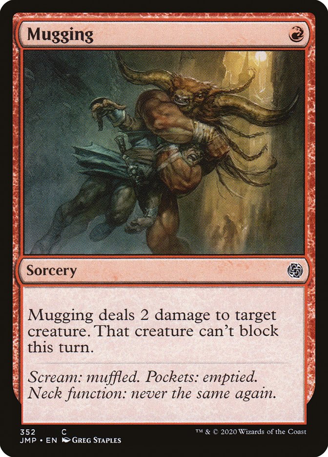 Mugging [Jumpstart] | Jomio and Rueliete's Cards and Comics