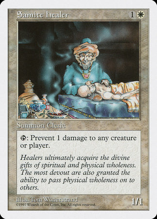 Samite Healer [Fifth Edition] | Jomio and Rueliete's Cards and Comics