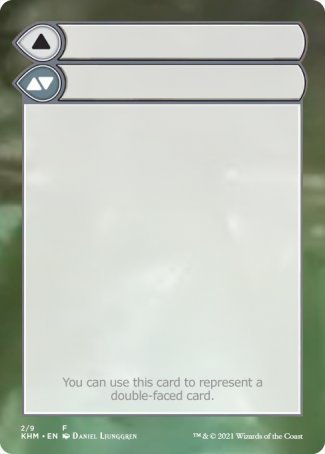 Helper Card (2/9) [Kaldheim Tokens] | Jomio and Rueliete's Cards and Comics