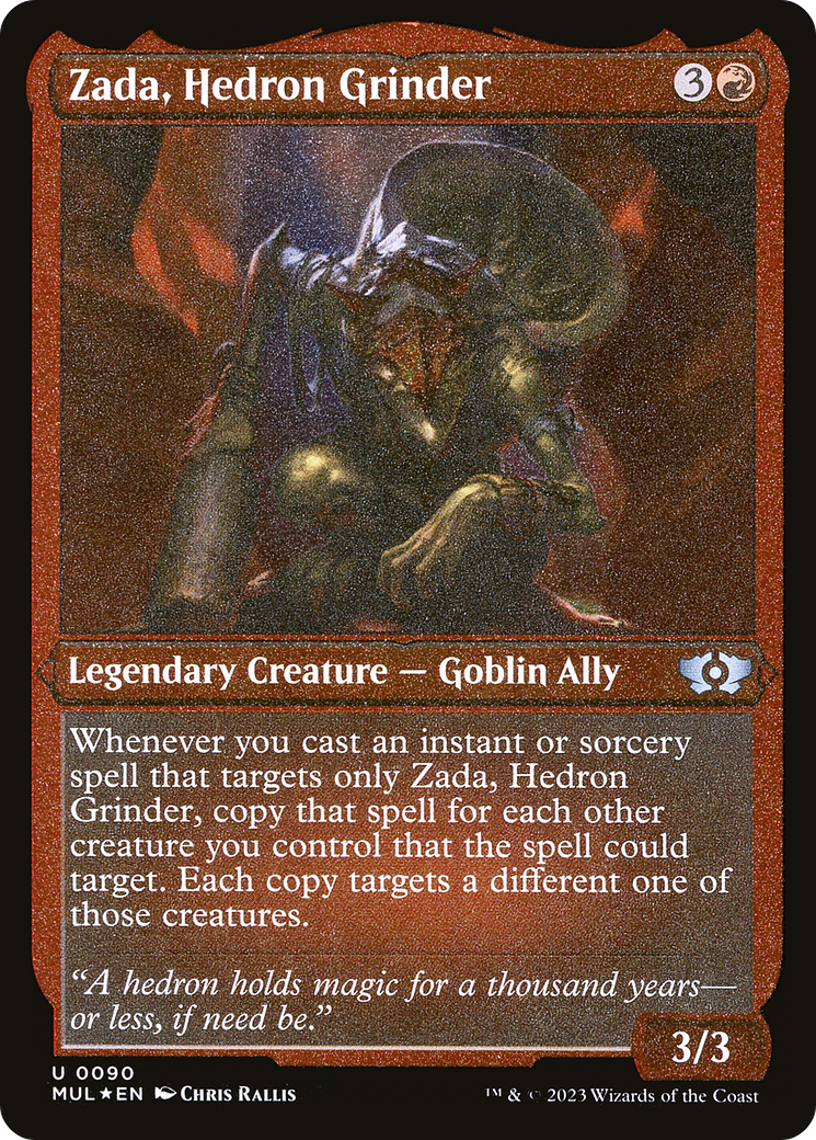 Zada, Hedron Grinder (Foil Etched) [Multiverse Legends] | Jomio and Rueliete's Cards and Comics