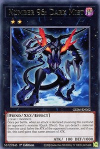 Number 96: Dark Mist [GEIM-EN052] Rare | Jomio and Rueliete's Cards and Comics