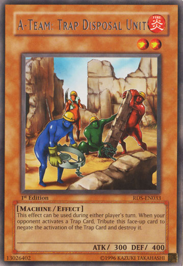 A-Team: Trap Disposal Unit [RDS-EN033] Rare | Jomio and Rueliete's Cards and Comics