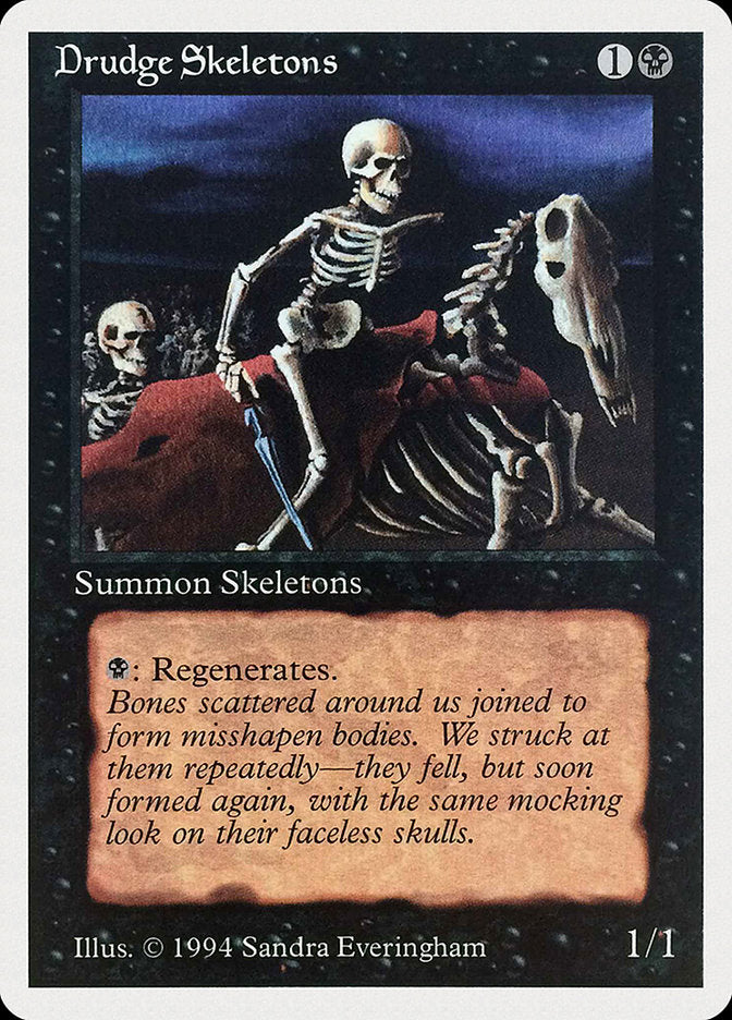 Drudge Skeletons [Summer Magic / Edgar] | Jomio and Rueliete's Cards and Comics