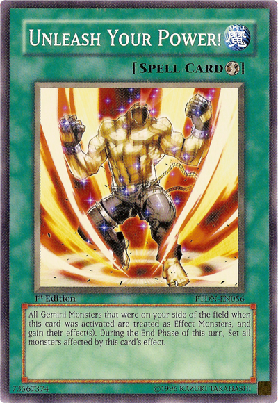 Unleash Your Power! [PTDN-EN056] Common | Jomio and Rueliete's Cards and Comics