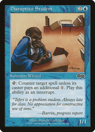 Disruptive Student [Urza's Saga] | Jomio and Rueliete's Cards and Comics