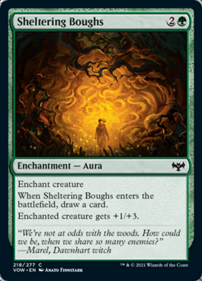 Sheltering Boughs [Innistrad: Crimson Vow] | Jomio and Rueliete's Cards and Comics