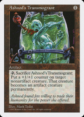 Ashnod's Transmogrant [Fifth Edition] | Jomio and Rueliete's Cards and Comics