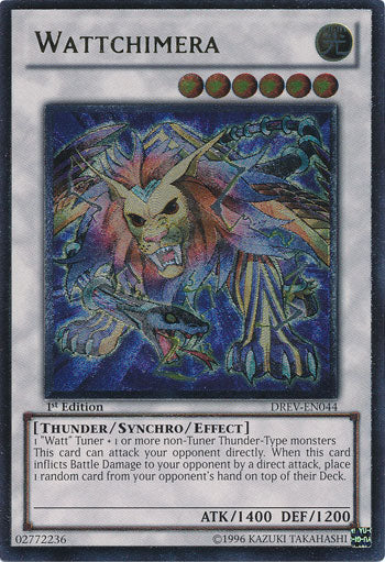 Wattchimera (UTR) [DREV-EN044] Ultimate Rare | Jomio and Rueliete's Cards and Comics