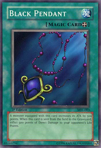Black Pendant [MRL-003] Super Rare | Jomio and Rueliete's Cards and Comics