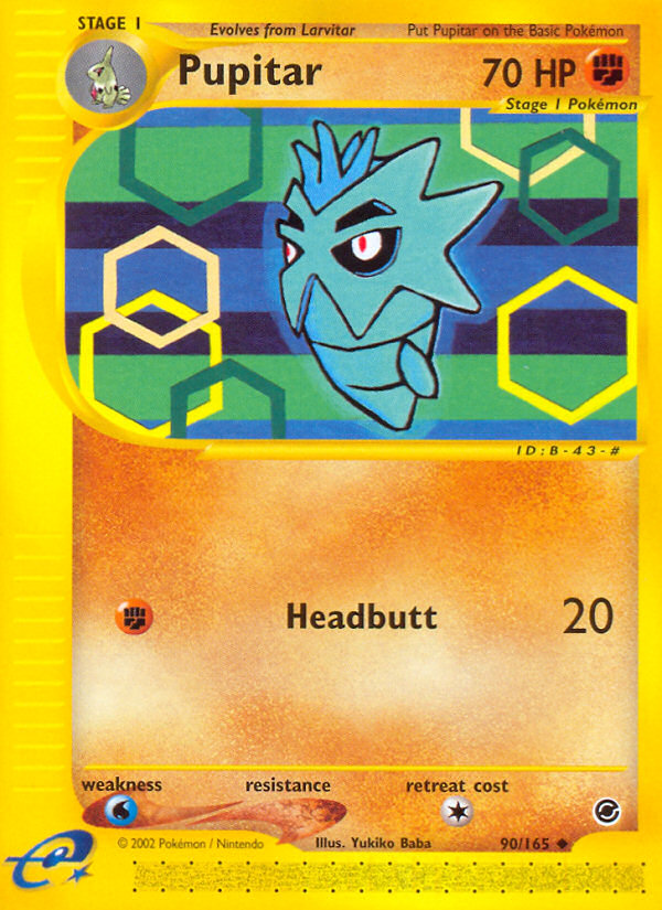 Pupitar (90/165) [Expedition: Base Set] | Jomio and Rueliete's Cards and Comics