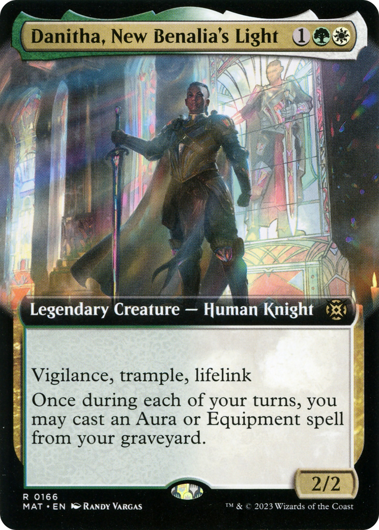 Danitha, New Benalia's Light (Extended Art) [March of the Machine: The Aftermath] | Jomio and Rueliete's Cards and Comics
