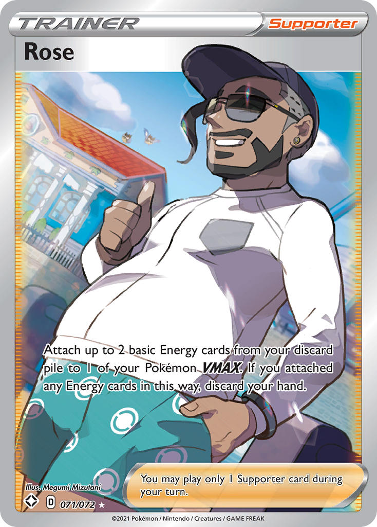 Rose (071/072) [Sword & Shield: Shining Fates] | Jomio and Rueliete's Cards and Comics