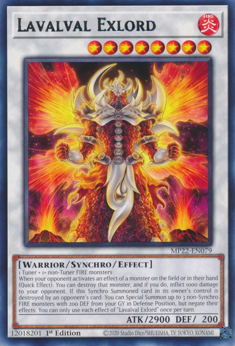 Lavalval Exlord [MP22-EN079] Rare | Jomio and Rueliete's Cards and Comics