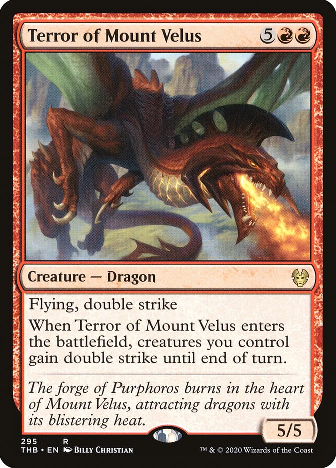 Terror of Mount Velus [Theros Beyond Death] | Jomio and Rueliete's Cards and Comics