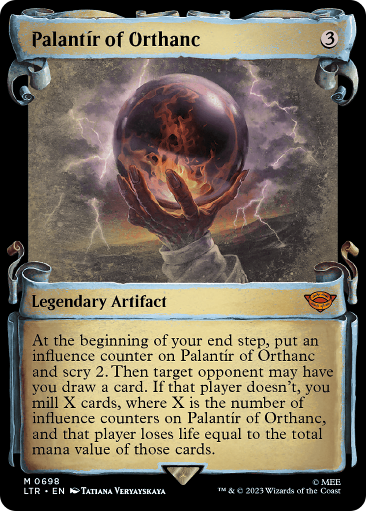 Palantir of Orthanc [The Lord of the Rings: Tales of Middle-Earth Showcase Scrolls] | Jomio and Rueliete's Cards and Comics
