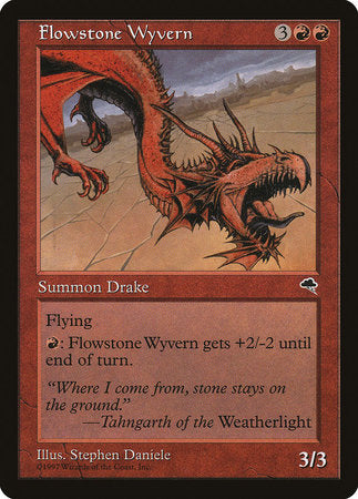 Flowstone Wyvern [Tempest] | Jomio and Rueliete's Cards and Comics