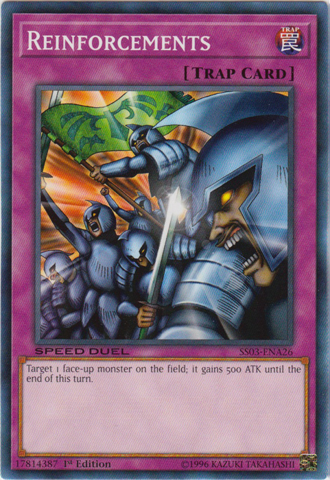 Reinforcements [SS03-ENA26] Common | Jomio and Rueliete's Cards and Comics