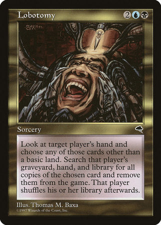 Lobotomy [Tempest] | Jomio and Rueliete's Cards and Comics