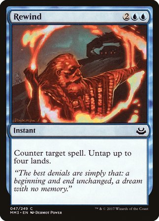 Rewind [Modern Masters 2017] | Jomio and Rueliete's Cards and Comics