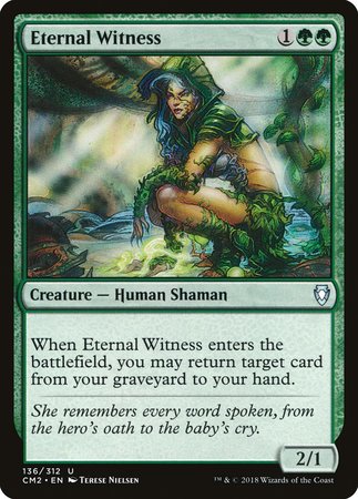 Eternal Witness [Commander Anthology Volume II] | Jomio and Rueliete's Cards and Comics