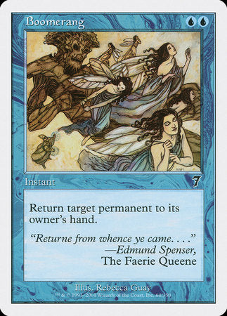 Boomerang [Seventh Edition] | Jomio and Rueliete's Cards and Comics