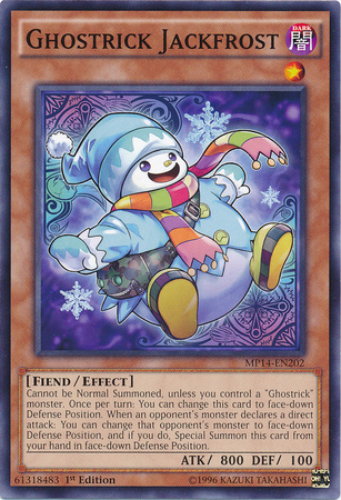 Ghostrick Jackfrost [MP14-EN202] Common | Jomio and Rueliete's Cards and Comics