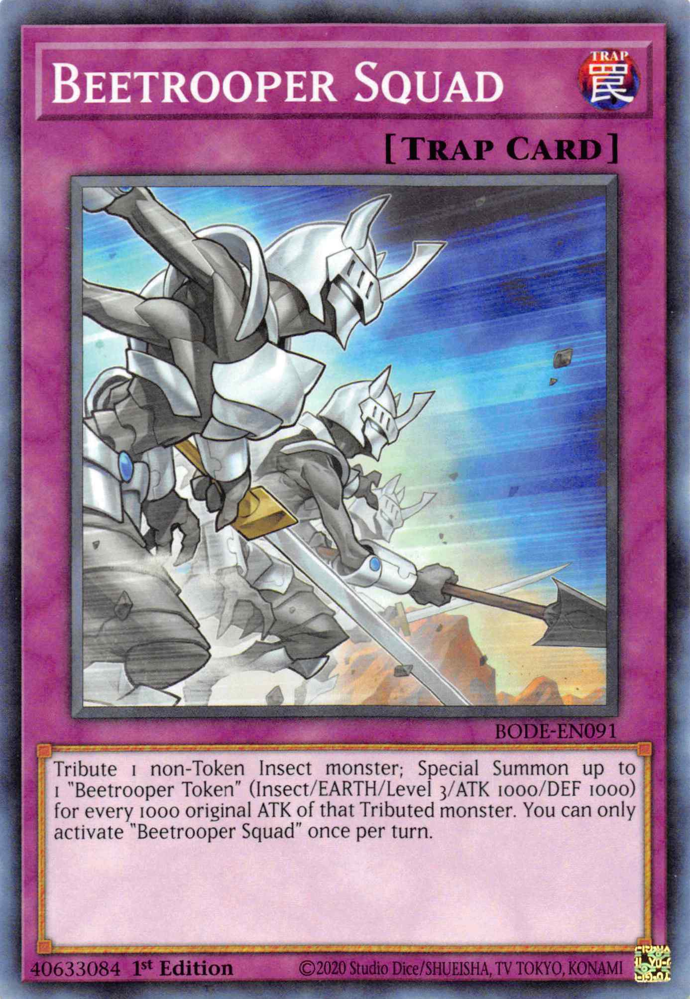 Beetrooper Squad [BODE-EN091] Common | Jomio and Rueliete's Cards and Comics