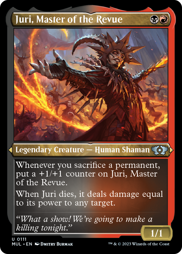 Juri, Master of the Revue (Foil Etched) [Multiverse Legends] | Jomio and Rueliete's Cards and Comics