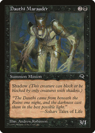Dauthi Marauder [Tempest] | Jomio and Rueliete's Cards and Comics