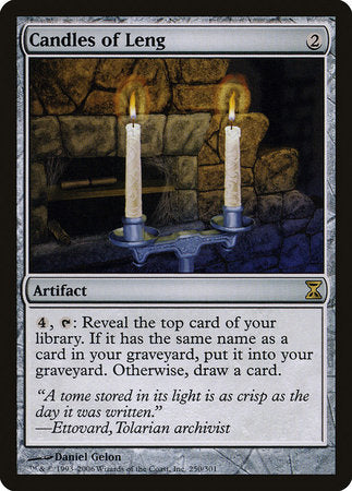 Candles of Leng [Time Spiral] | Jomio and Rueliete's Cards and Comics