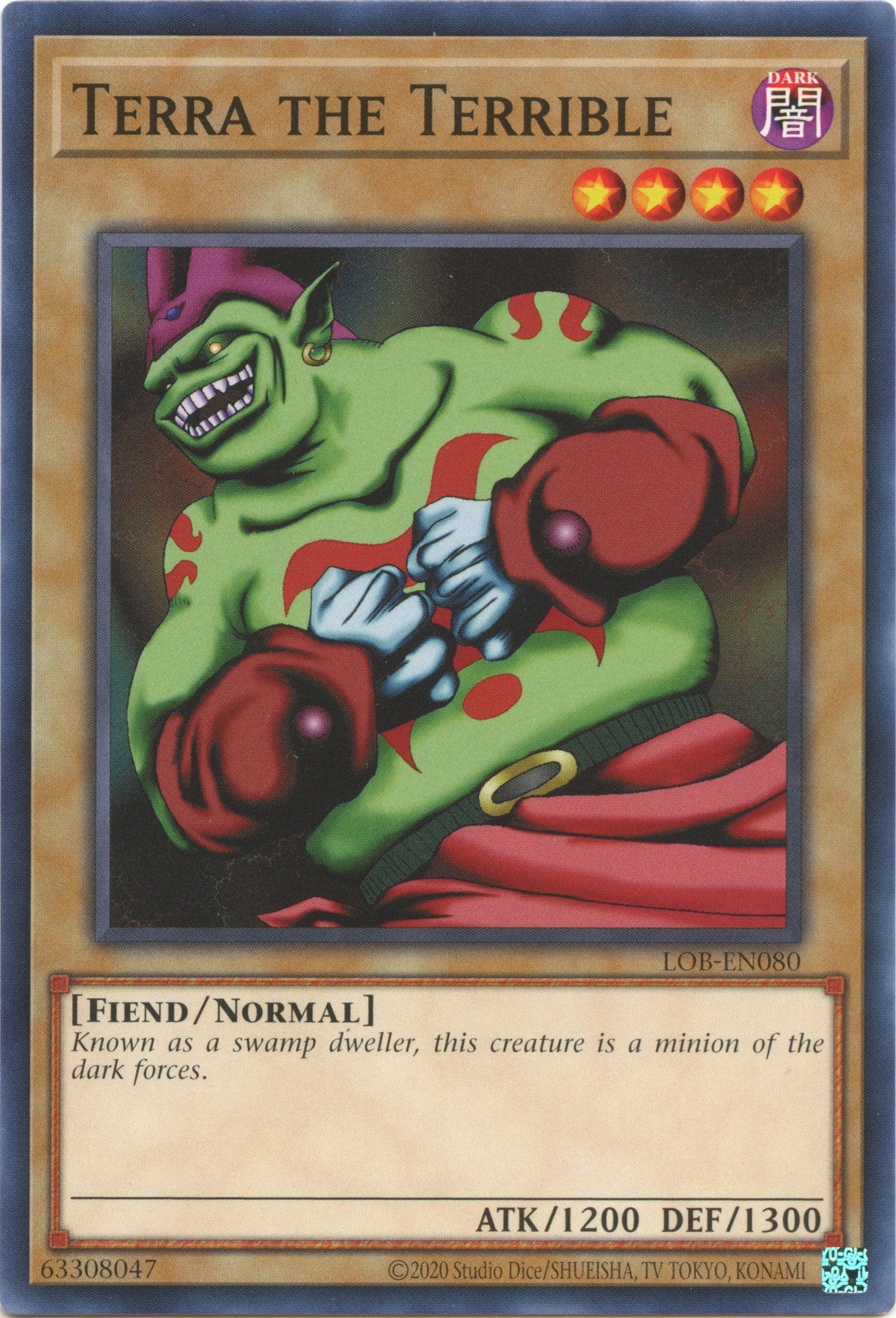 Terra the Terrible (25th Anniversary) [LOB-EN080] Common | Jomio and Rueliete's Cards and Comics