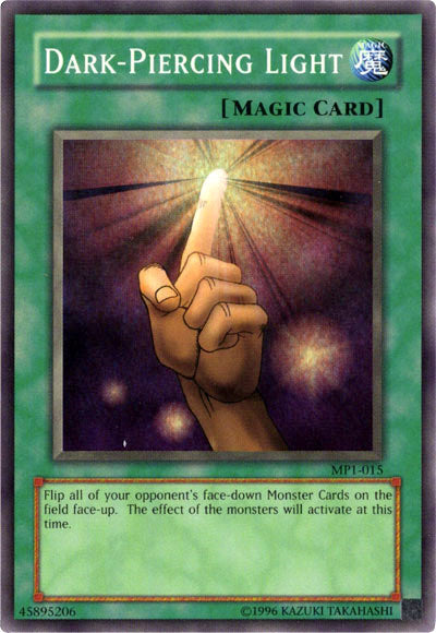 Dark-Piercing Light [MP1-015] Super Rare | Jomio and Rueliete's Cards and Comics