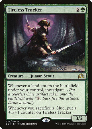 Tireless Tracker [Shadows over Innistrad] | Jomio and Rueliete's Cards and Comics