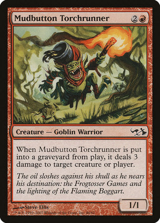 Mudbutton Torchrunner [Duel Decks: Elves vs. Goblins] | Jomio and Rueliete's Cards and Comics