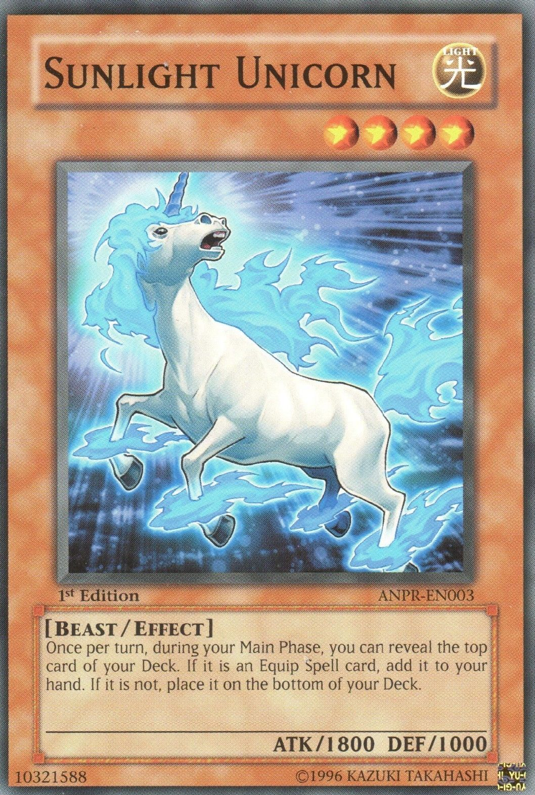 Sunlight Unicorn [ANPR-EN003] Common | Jomio and Rueliete's Cards and Comics