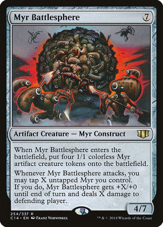 Myr Battlesphere [Commander 2014] | Jomio and Rueliete's Cards and Comics