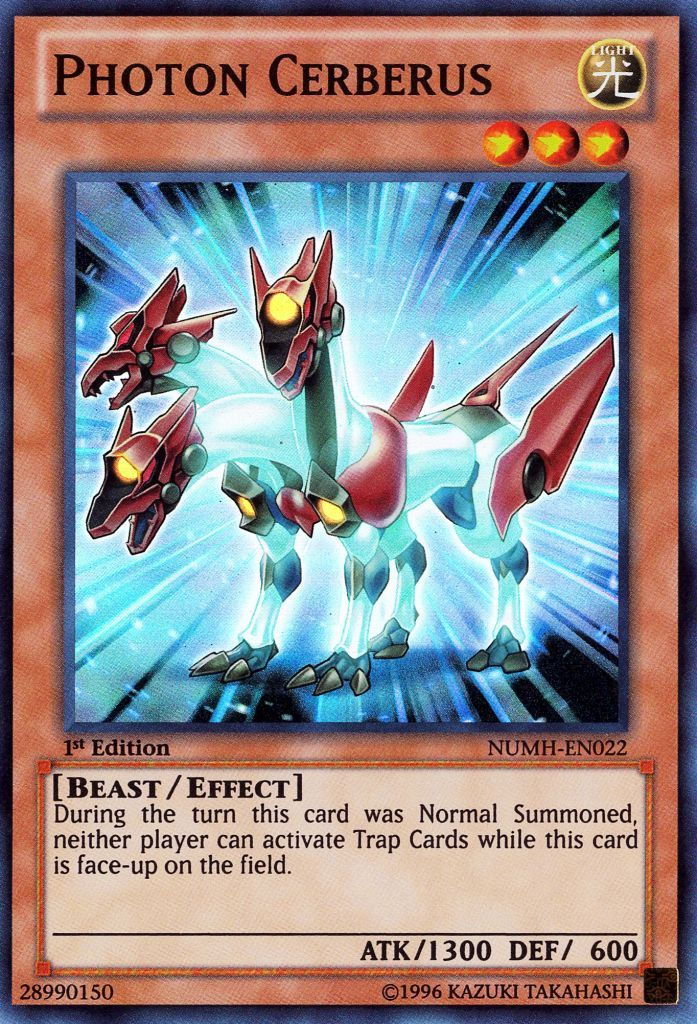 Photon Cerberus [NUMH-EN022] Super Rare | Jomio and Rueliete's Cards and Comics