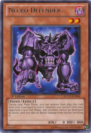 Necro Defender [EXVC-EN004] Rare | Jomio and Rueliete's Cards and Comics