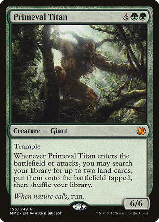 Primeval Titan [Modern Masters 2015] | Jomio and Rueliete's Cards and Comics