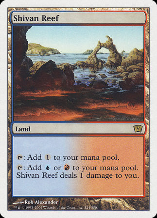 Shivan Reef [Ninth Edition] | Jomio and Rueliete's Cards and Comics