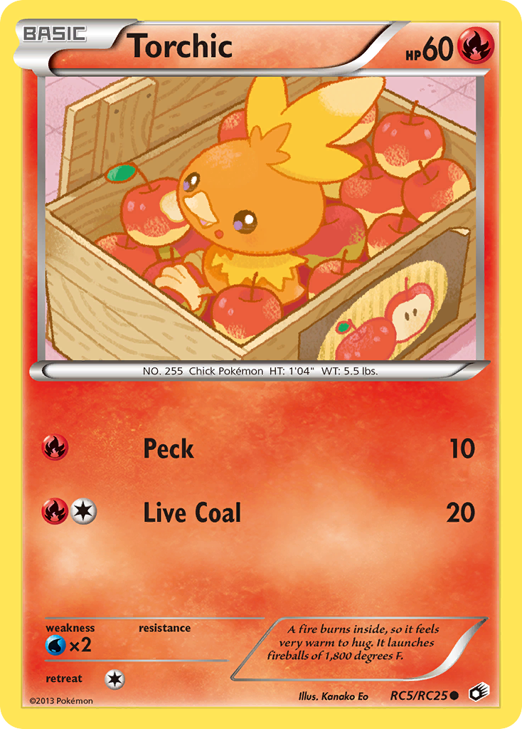 Torchic (RC5/RC25) [Black & White: Legendary Treasures] | Jomio and Rueliete's Cards and Comics