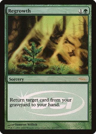 Regrowth [Judge Gift Cards 2005] | Jomio and Rueliete's Cards and Comics